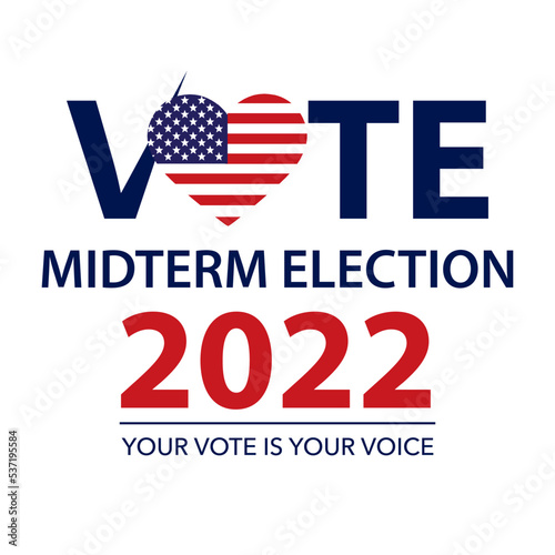 Vote, Midterm Election 2022 USA
