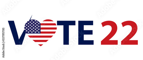 Vote, Midterm Election 2022 USA
