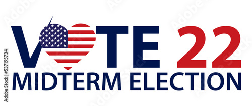 Vote, Midterm Election 2022 USA