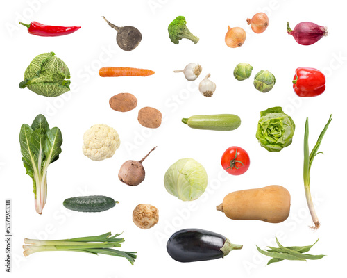 Vegetables isolated PNG transparent photo