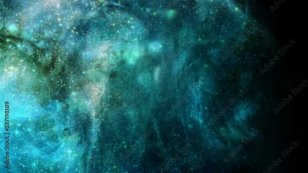 abstract backdrop with moving lights and ethereal effects