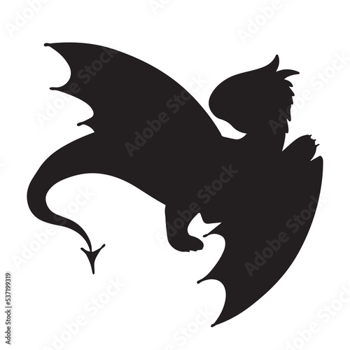 Dinosaur silhouette. Dinosaurs and Jurassic dino monsters icons. Vector silhouette of triceratops or T-rex, brontosaurus and stegosaurus, ceratosaurus and parasaurolophus reptile