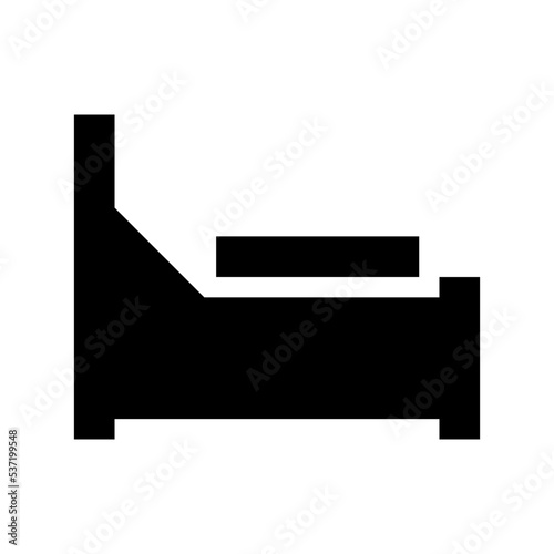 Bed Flat Vector Icon
