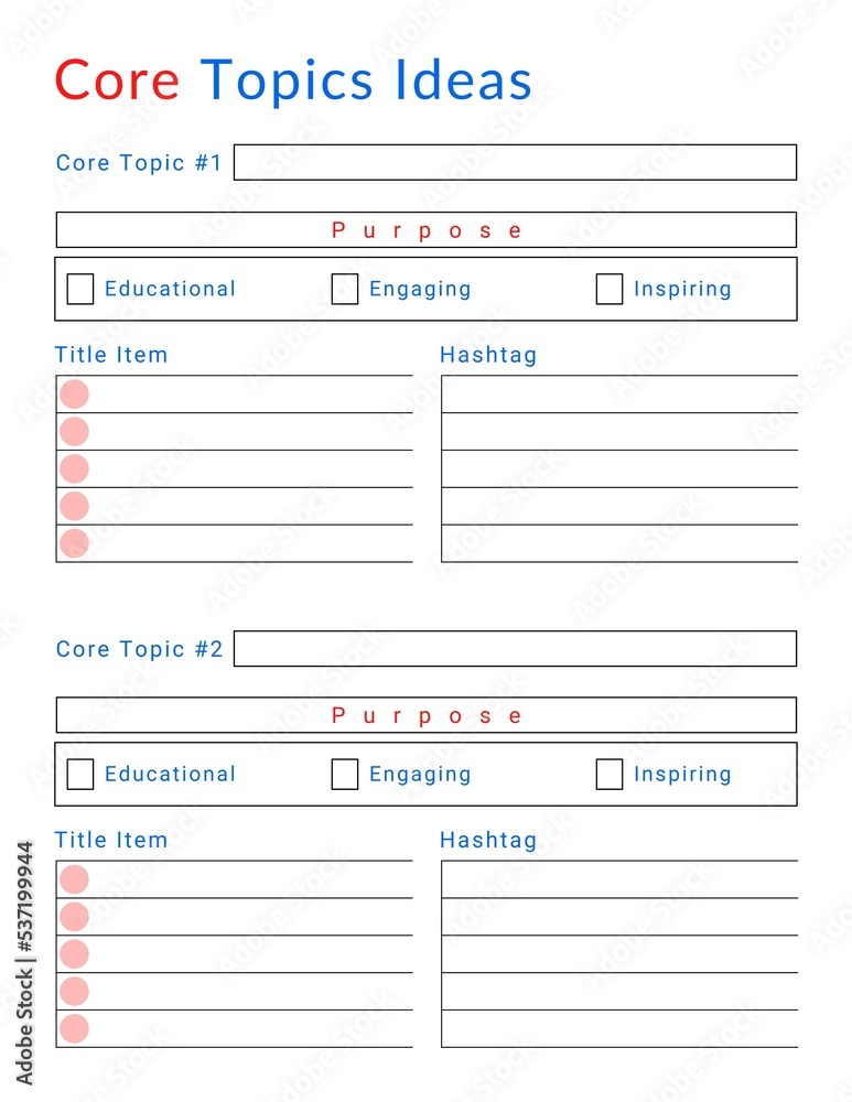 Core Topics Ideas Planner Template. Colourful Core Topics Ideas Planner Template. Downloadable Planner Template. Core Topics Ideas Planner Template. Colourful Core Topics Ideas Planner Template. Downloadable Planner Template.