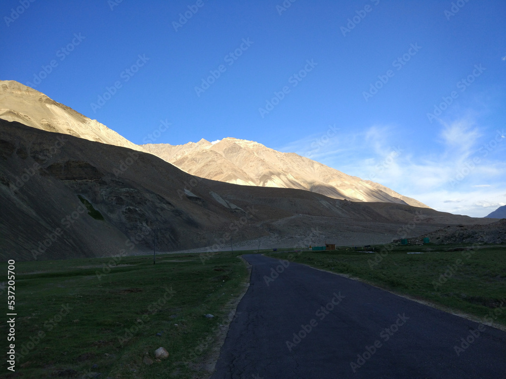 Mountains and Clouds