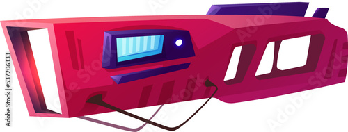 Fotografia Cartoon futuristic blaster