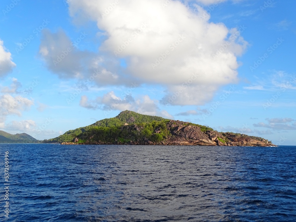 Seychelles - round island between Praslin and La Digue