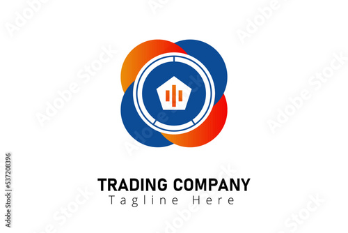 Trading Logo Template for financial company Free Download Trading Logo Template for financial company - GFXLoad