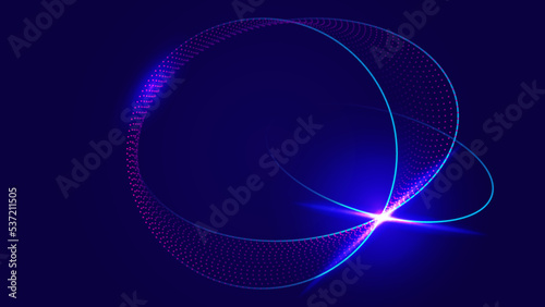 Modern abstract high-speed movement. Colorful dynamic motion on blue background. Movement sport pattern for banner or poster design background concept.