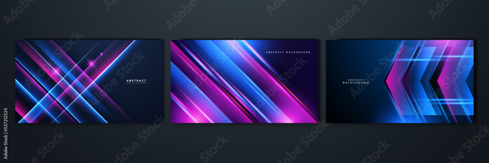 Modern abstract high-speed light effect. Abstract background with curved beams of light. Technology futuristic dynamic motion. Movement pattern for banner or poster design background concept.