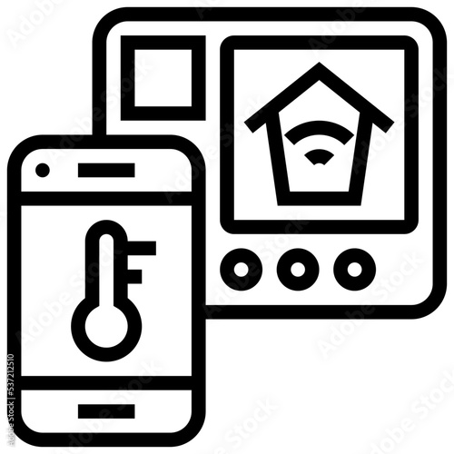 thermostat icon