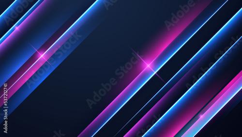 Modern abstract high-speed movement. Colorful dynamic motion on blue background. Movement sport pattern for banner or poster design background concept.