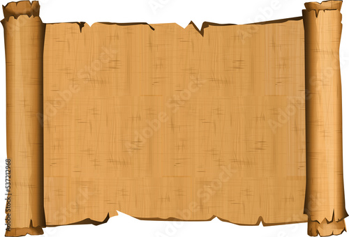 Horizontal papyrus