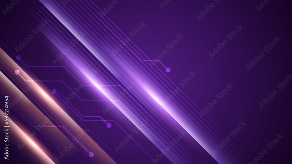 Modern abstract high-speed light effect. Technology futuristic dynamic motion on blue background. Movement pattern for banner or poster design background concept.