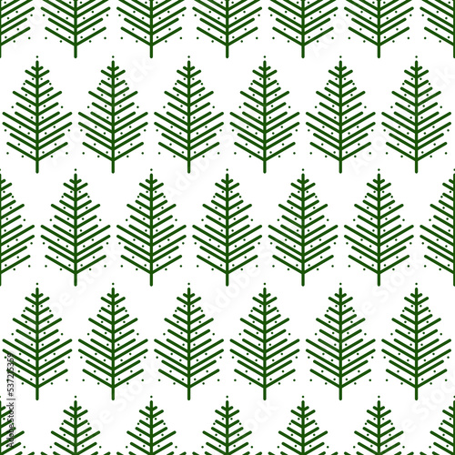 Winter seamless pattern with Christmas trees. Christmas pattern for wrapping  textile  fabric  wallpaper   giftwrap  paper  scrapbook and packaging