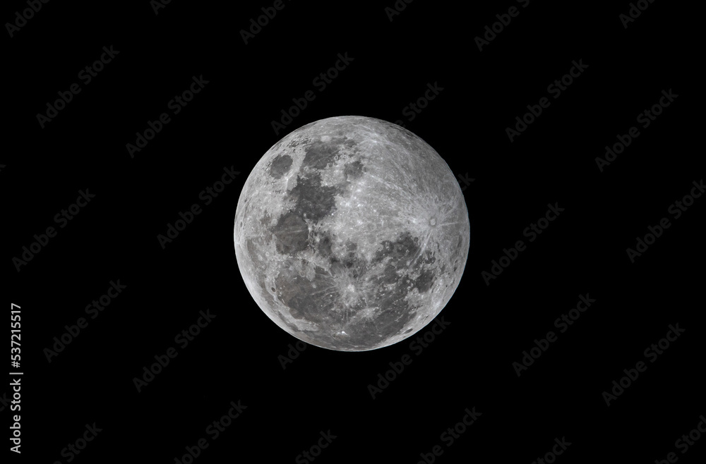 Full moon, Pilanesberg National Park, South Africa Full moon, Pilanesberg National Park, South Africa