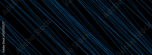 Blue minimal lines abstract futuristic tech background. Vector digital art banner design