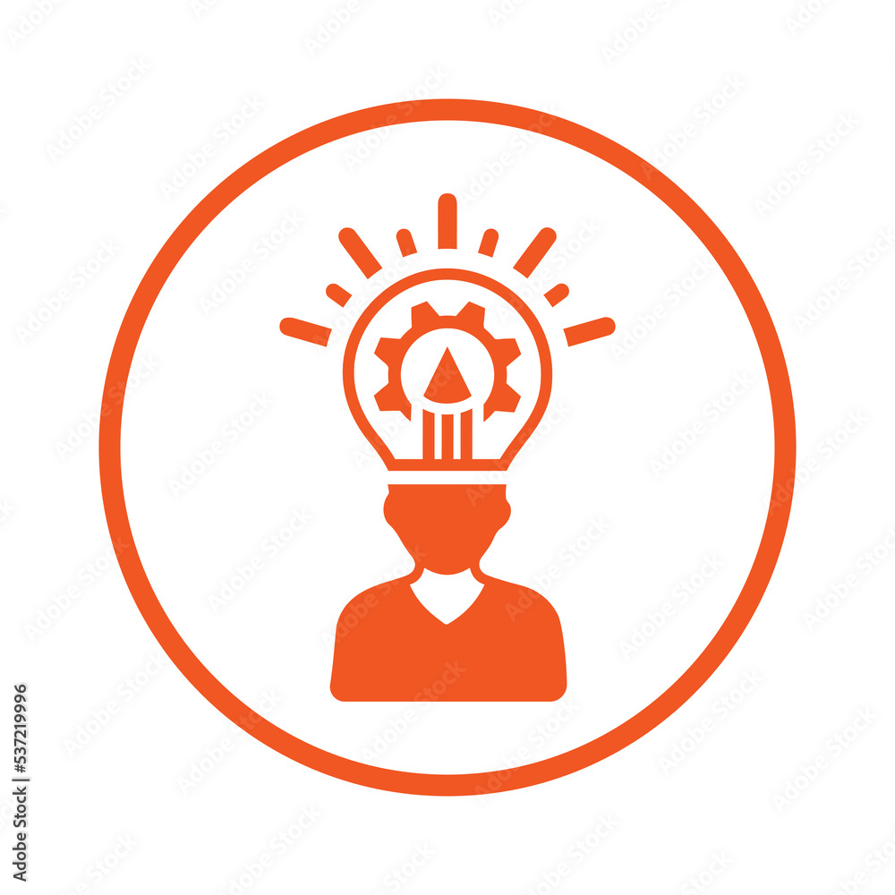 Creative, design icon. Orange vector design. Creative, design icon. Orange vector design.