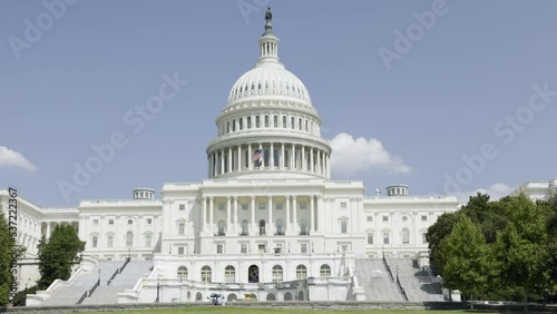 US Capitol Building in Washington DC. photo