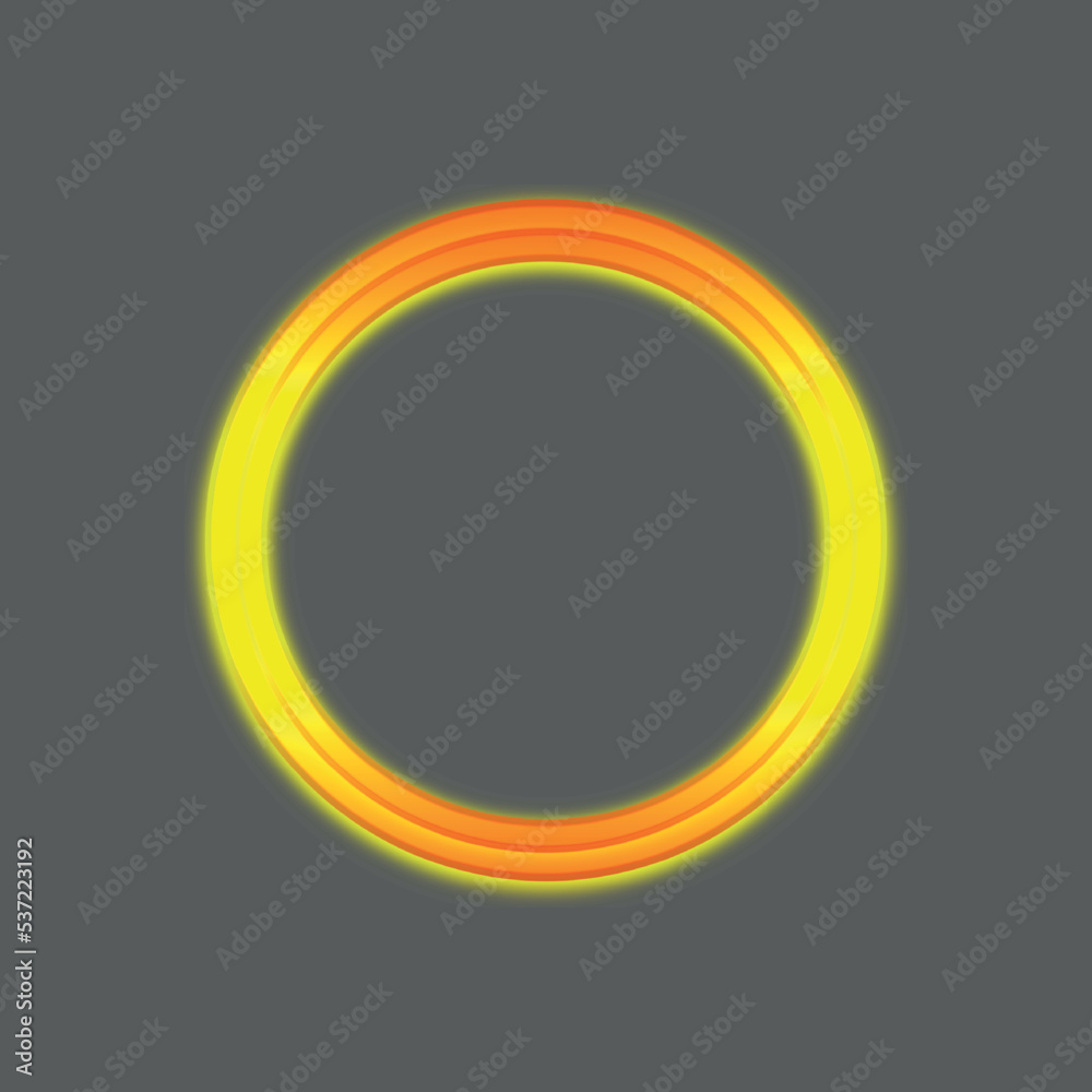 Shining Circle Neon Frame Shining Circle Neon Frame