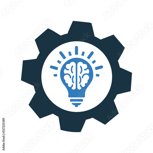 Idea, technic, creativity icon. Editable vector graphics.