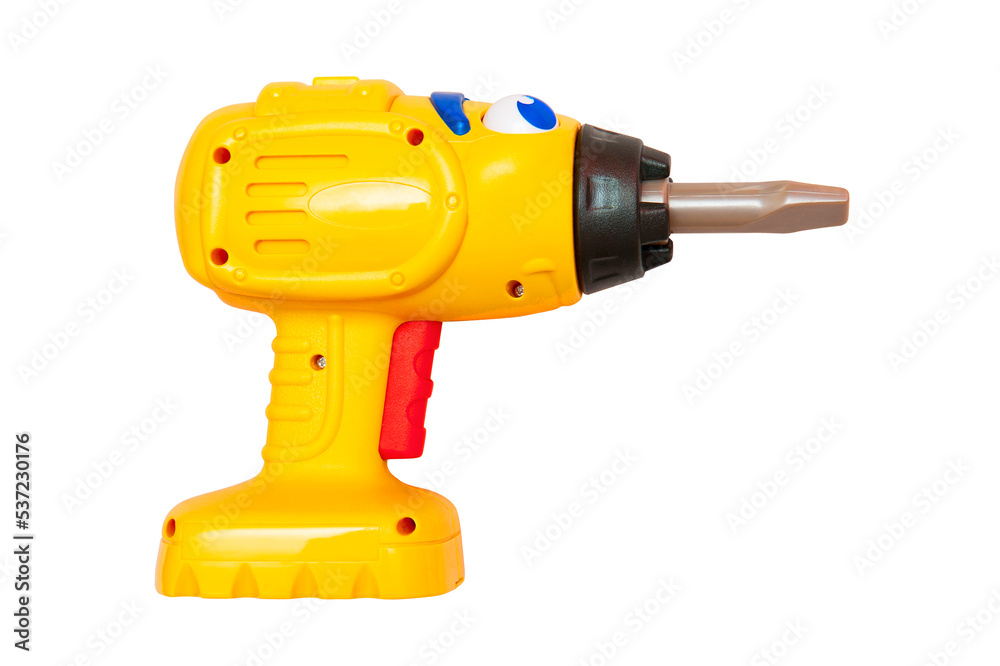 Drill isolated on white background Drill isolated on white background