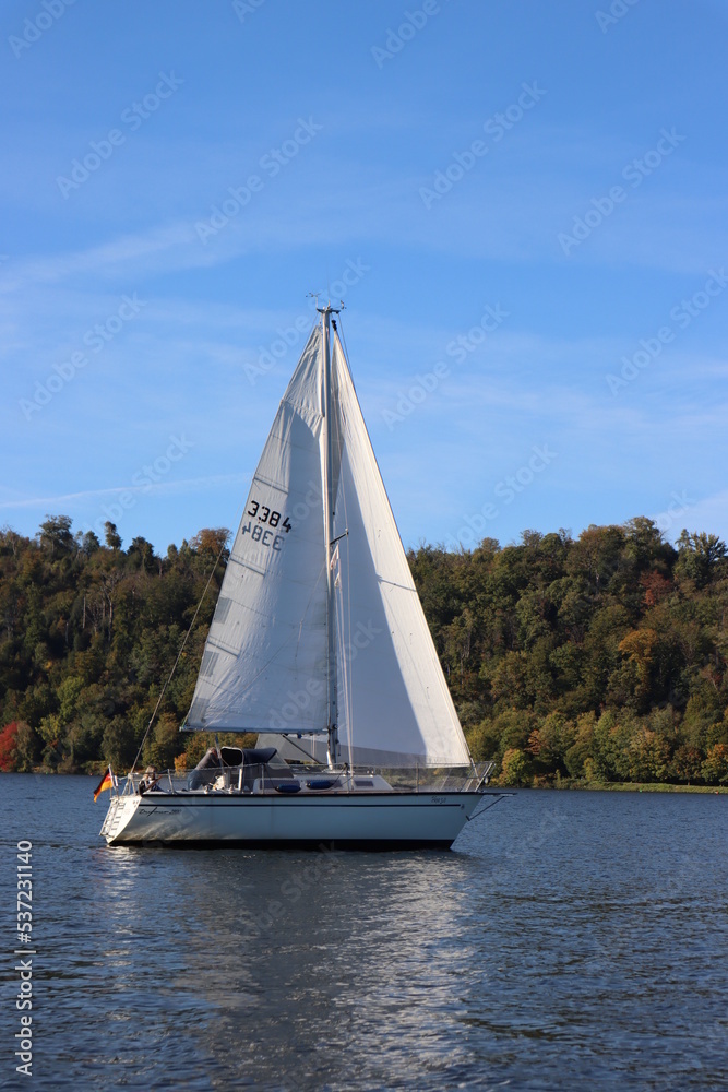 Obraz premium Seegelboot