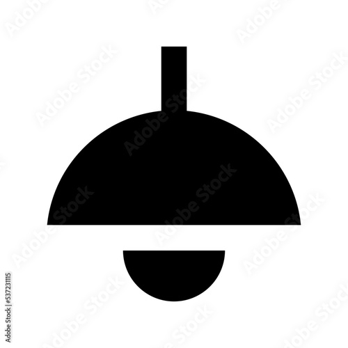 Ceiling Light Flat Vector Icon