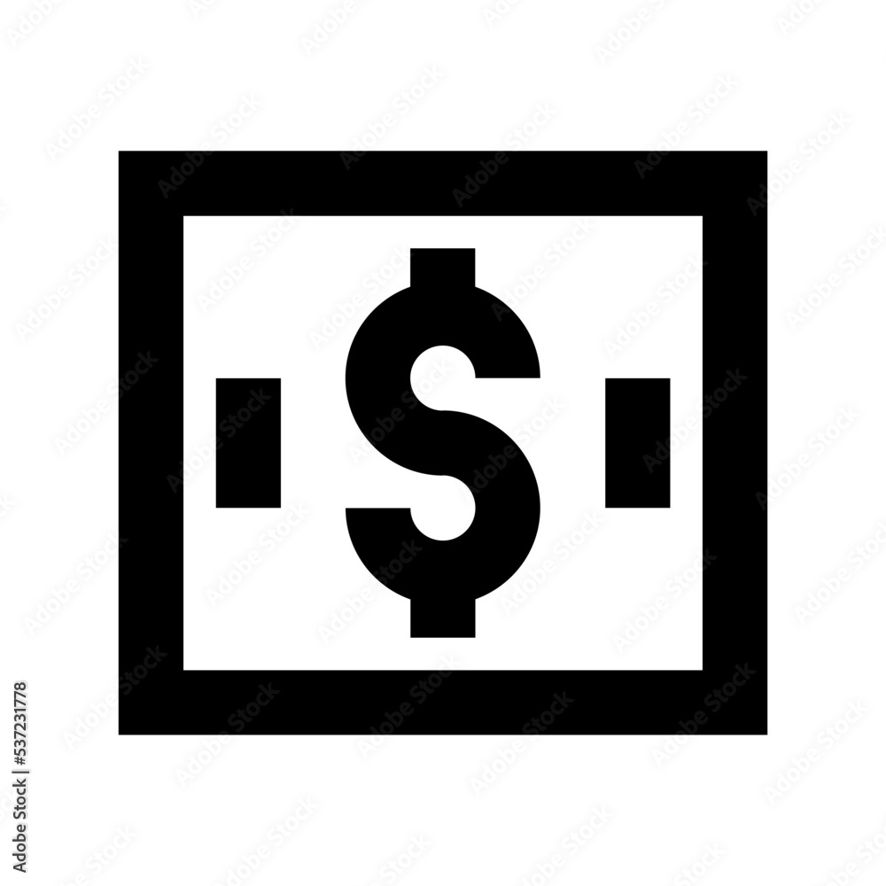 Banknote Flat Vector Icon Banknote Flat Vector Icon