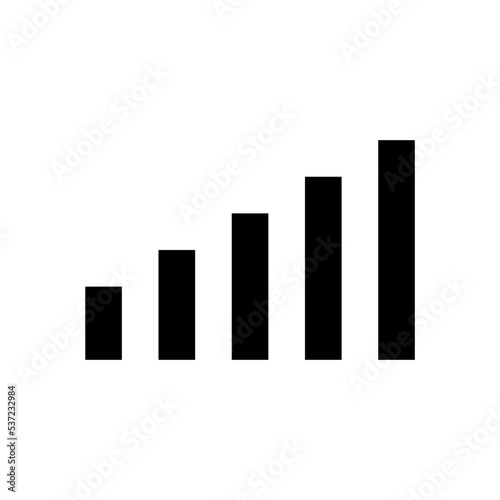 Signal Bars Vector Icon Free Download Signal Bars Vector Icon - GFXLoad