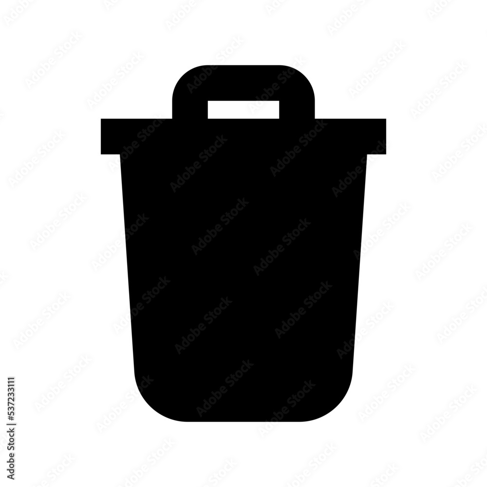 Dustbin Vector Icon Dustbin Vector Icon