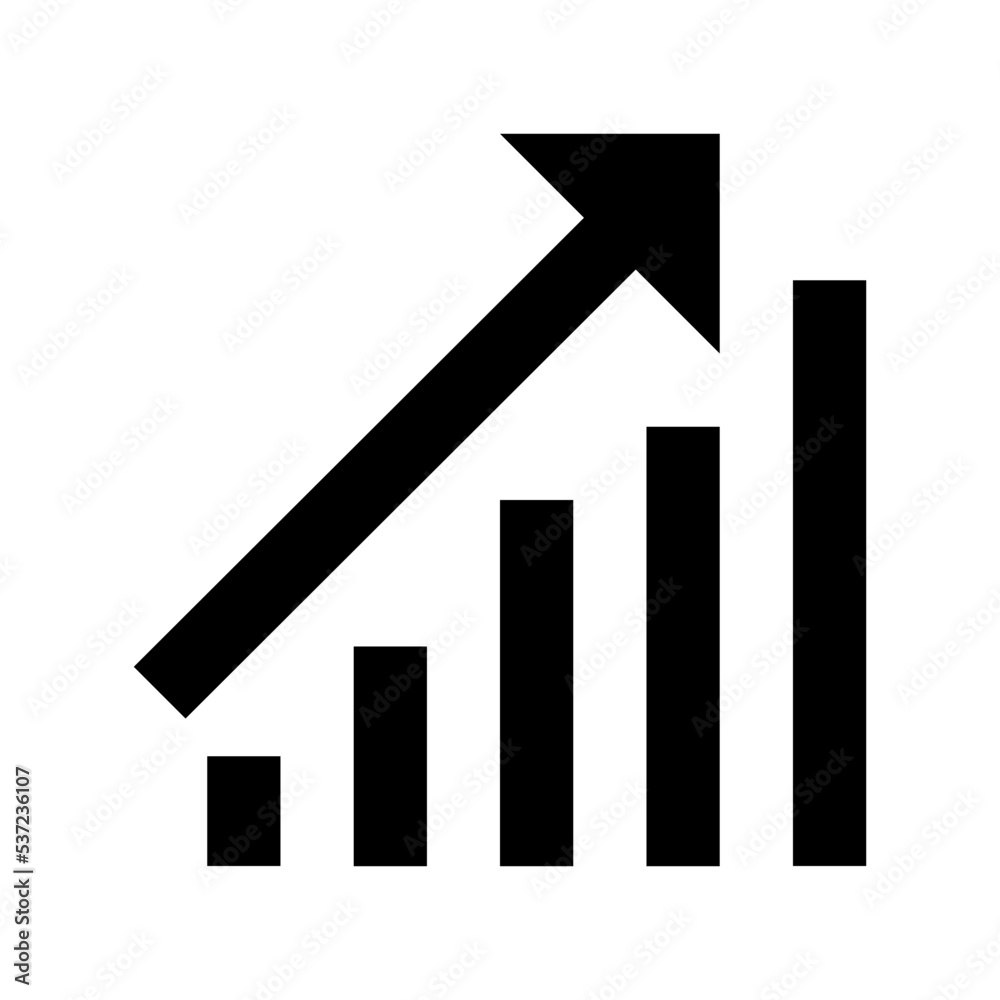 Bar Graph Flat Vector Icon Bar Graph Flat Vector Icon