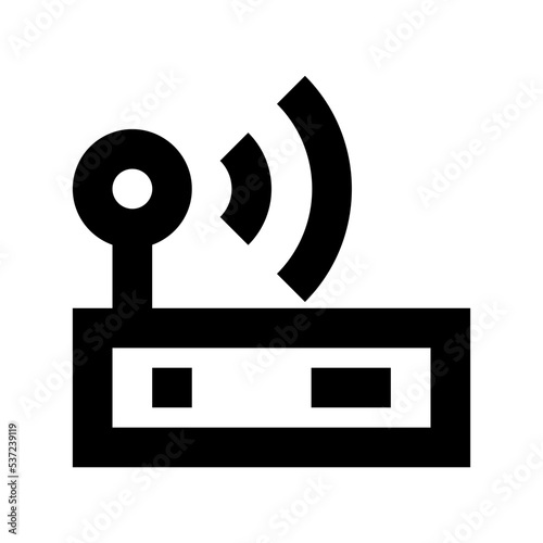 Modem Flat Vector Icon