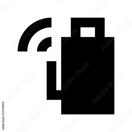 Usb Adapter Flat Vector Icon