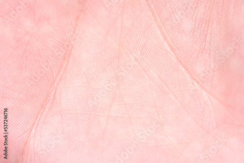 background of a pink skin texture. Healthy skin. Macro photo of skin cells.