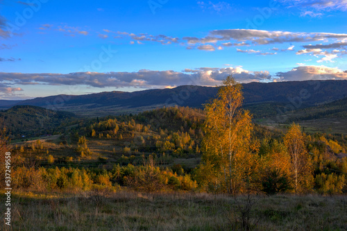 Autumn landscapes in the mountains? HDR style. © mikhailgrytsiv