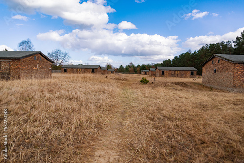 Photography the Nazi concentration camp in Germany