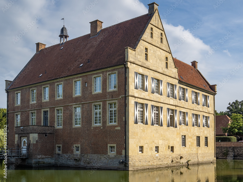 Naklejka premium The old Castle Huelshoff in Germany