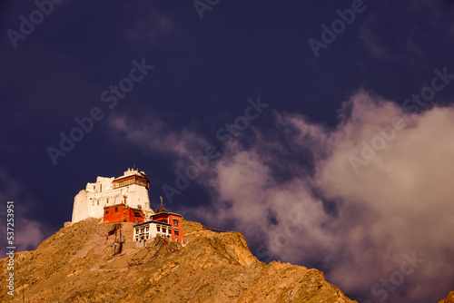 Namgyal Tsemo Gompa (Monastery), Leh, Ladakh, India photo