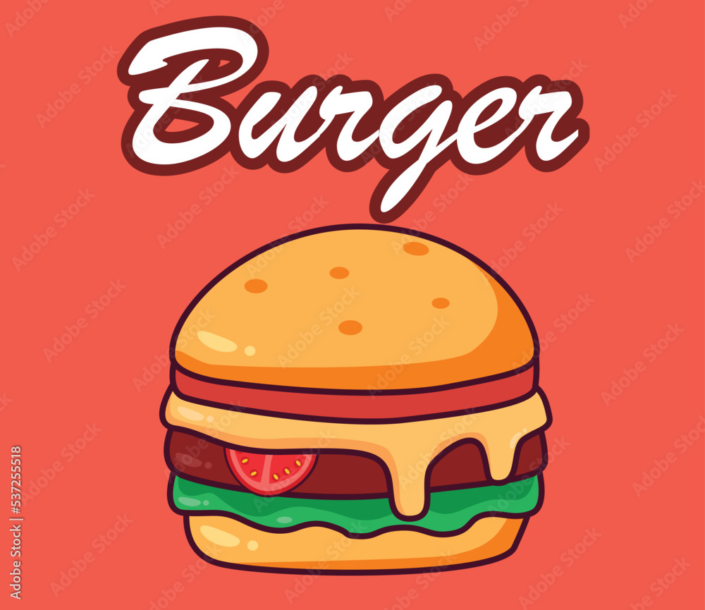 hamburger with red background very beautiful hamburger with red background very beautiful