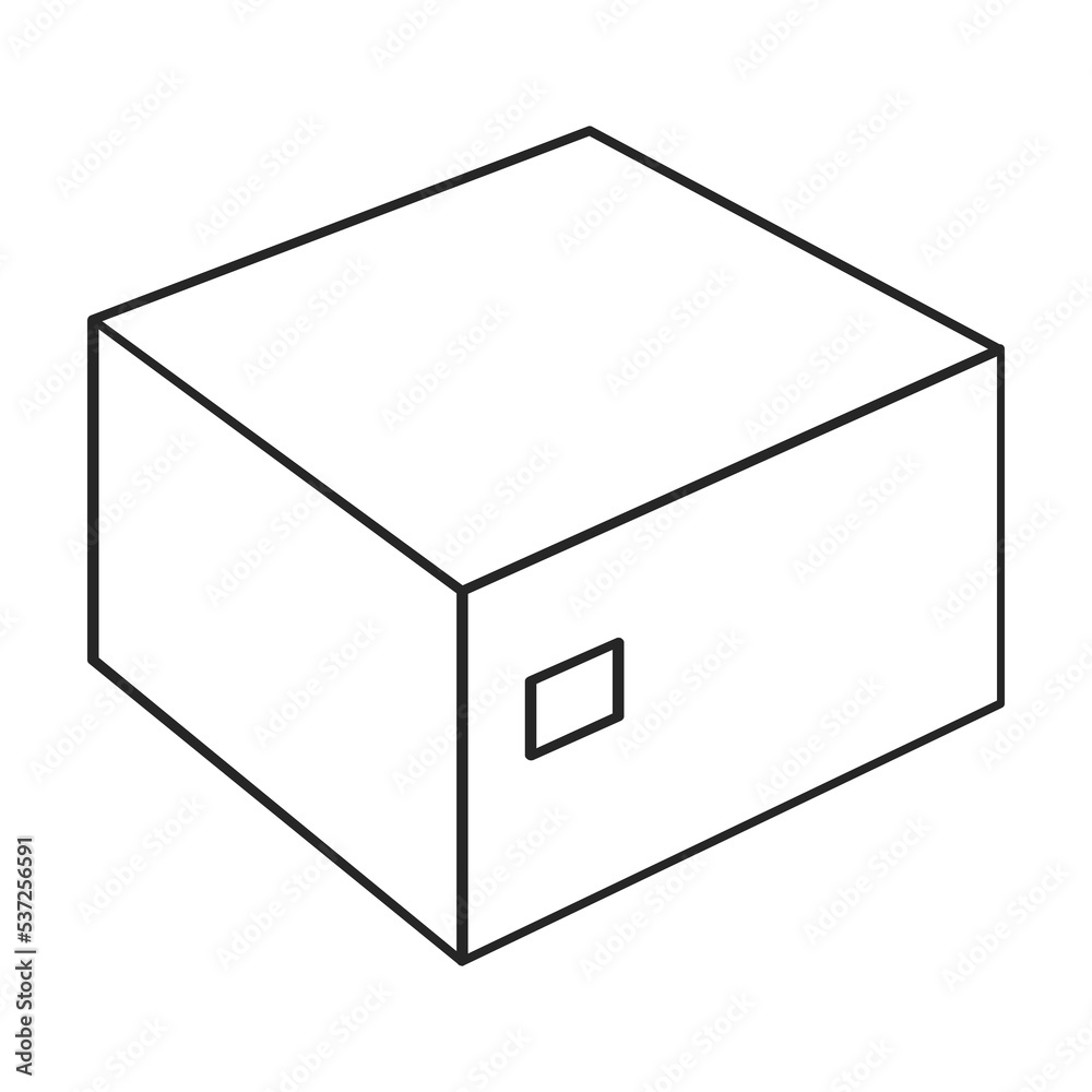 Package vector icon.Outline vector icon isolated on white background package. Package vector icon.Outline vector icon isolated on white background package.