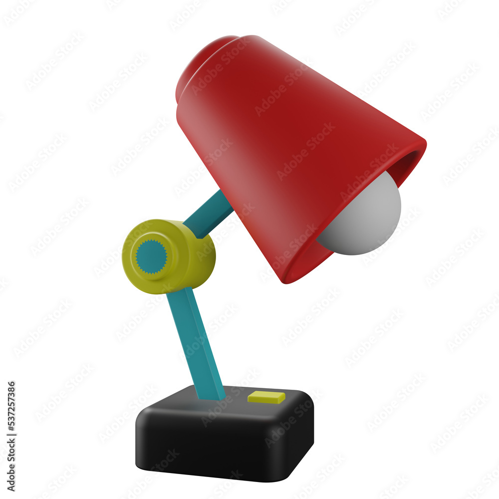 3d render of a lamp 3d render of a lamp