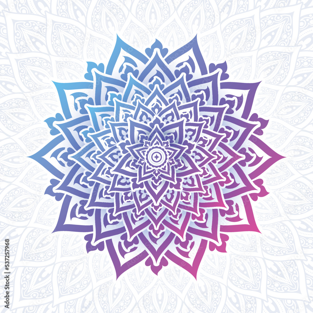 Sahasrara chakra colorful symbol icon. Crown chakra. Sahasrara chakra colorful symbol icon. Crown chakra.