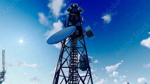 Offshore 5g power generation base station