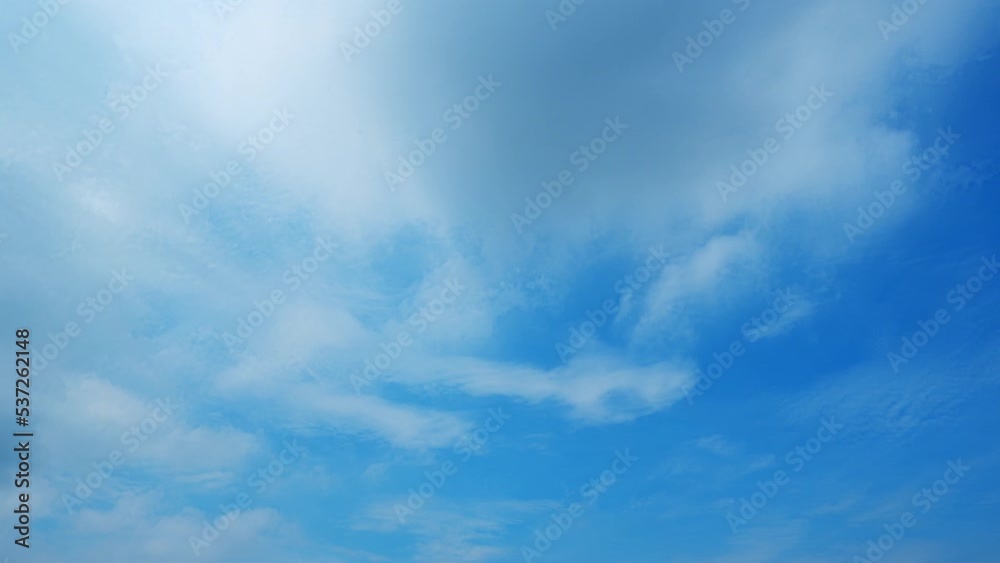 4K UHD : Beautiful blue sky with clouds background. majestic blue sky landscape. nature concept. tropical sky
4K UHD : Beautiful blue sky with clouds background. majestic blue sky landscape. nature concept. tropical sky