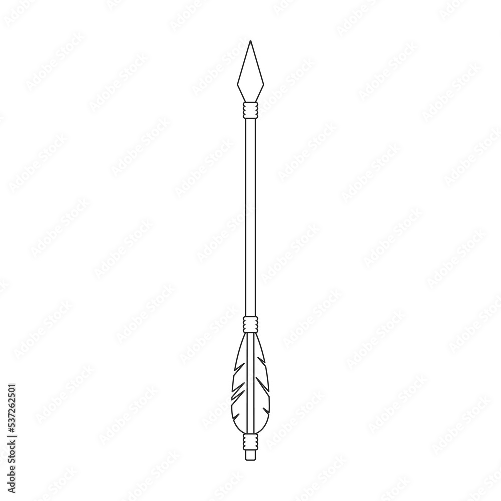 Arrow for bow vector icon.Outline vector icon isolated on white background arrow for bow. Arrow for bow vector icon.Outline vector icon isolated on white background arrow for bow.