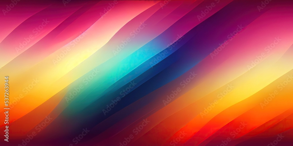 gradient flowing multicolored stripes on the diagonal, seamless texture 