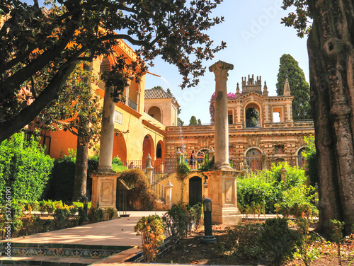 Sevilla, Spain. Points of interest, architecture and attractions of Seville, the pearl of Andalusia © Igor