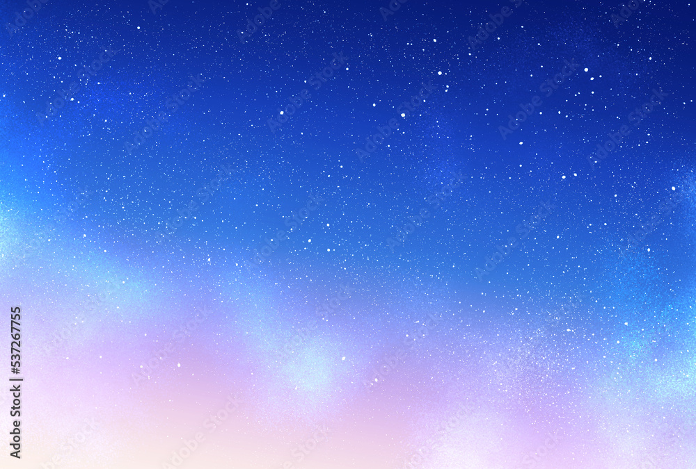 Obraz premium 背景素材_夜空