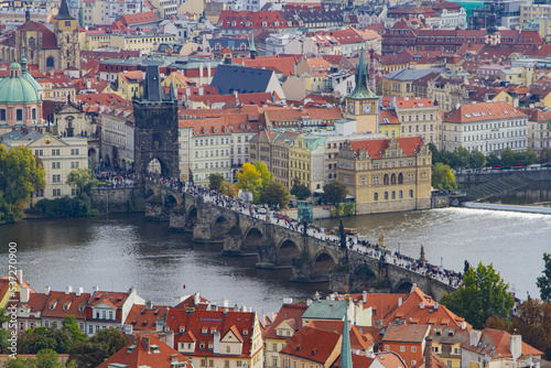 Le Pont Charles à Prague, République Tchèque